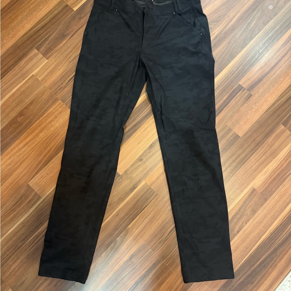lululemon athletica Dark Camouflage Straight Leg Pants
